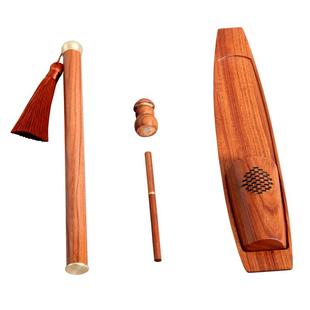 红木线香插姜太公钓鱼愿者上钩款线香炉家用室内香座香道用具套装