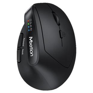 米神/人体工学无线蓝牙鼠标立式垂直2.4G三模静音左手充电小鼠标