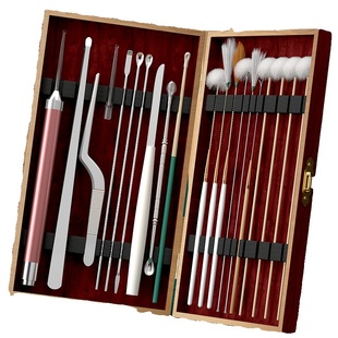 采耳工具套装专业打挖踩掏油耳朵耳勺神器鹅毛棒毛毛专用全套可视