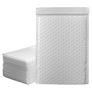 珠光膜气泡信封袋加厚防震白色泡沫气泡袋书本快递袋封口充气打包