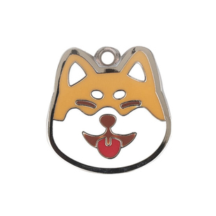 QZee Woofcard宠物铭牌定制狗牌身份牌猫防丢牌激光刻字项圈吊坠