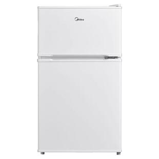 美的冰橱88升双门小型冰箱两门家用办公室节能电租房宿舍冷冻藏