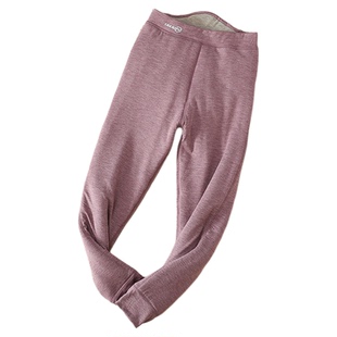 陆陆福儿童棉裤冬季加厚男童保暖裤驼绒五层女童打底裤校服神器新