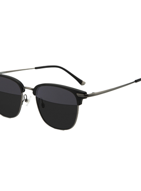 木川155mm大脸近视墨镜男款胖子