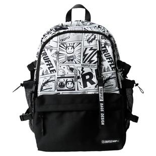 TRUFFLE原创潮牌双肩包男初中书包女大学生电脑背包大容量旅行包