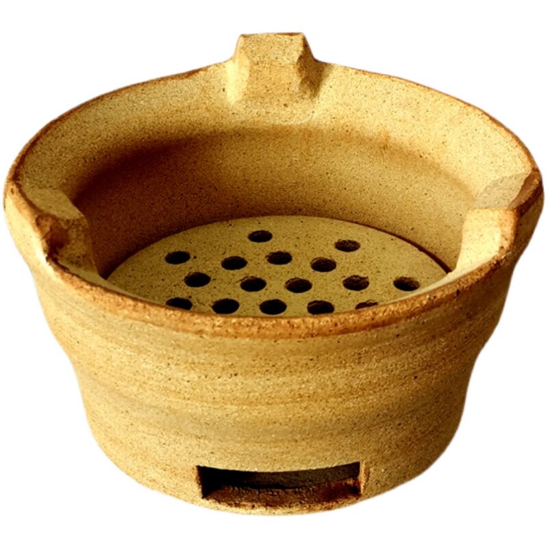 老式烧烤炉木炭炉家用港式火锅打边炉泥炉商用陶土大号煮茶炉炭炉