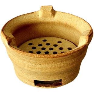 老式烧烤炉木炭炉家用港式火锅打边炉泥炉商用陶土大号煮茶炉炭炉