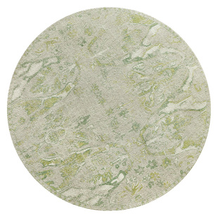 赛波斯古堡花园进口羊毛圆形地毯轻奢高级感法式客厅卧室床边毯