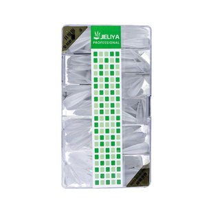 睫丽雅延长甲片单号可选小号无痕美甲专用超薄免刻磨全半贴假指甲