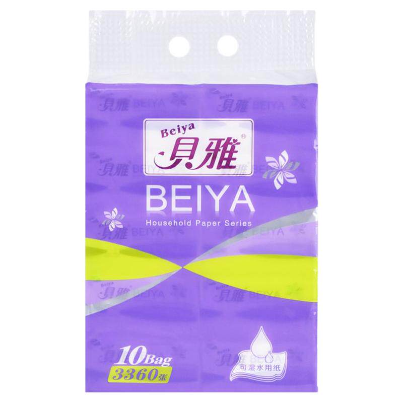 九九香贝雅4层抽纸100包婴儿用