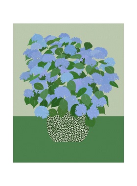 Jorey Hurley收藏级版画复刻包豪斯植物花卉客厅卧室高级感仅画芯