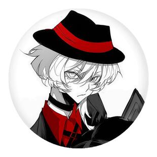 文豪野犬周边太宰治吧唧中原中也谷美果戈里卡片西格玛挂件礼物