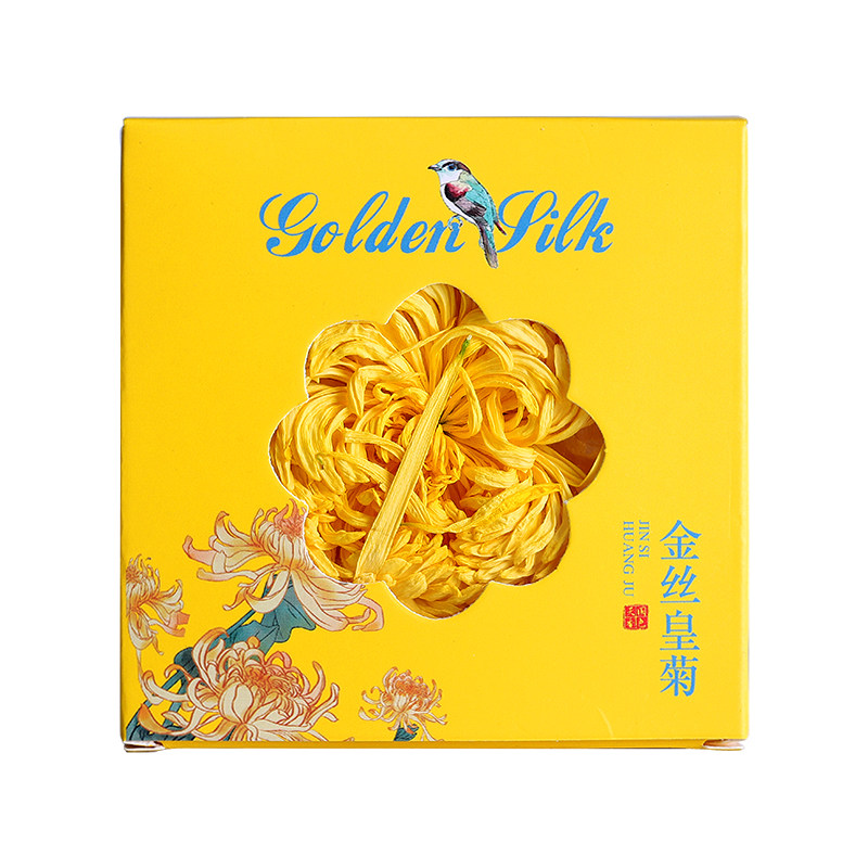 大屋小茶金丝皇菊礼盒装黄山特大