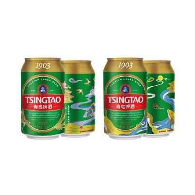 青岛啤酒经典1903啤酒330ml*24罐