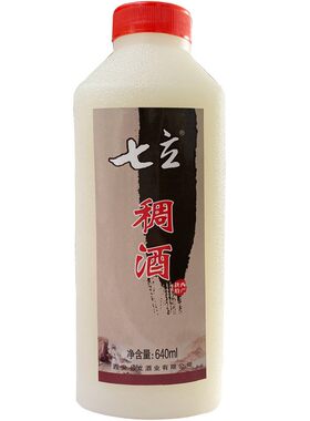 七立640ml陕西特产皇瑰黄桂稠酒