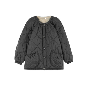 【小面包】1800G仿羽棉葫芦型棉服儿童外套