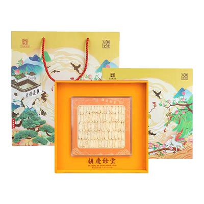 胡庆余堂官方旗舰西洋参片礼盒100克手工排片升级1#西洋参更大片