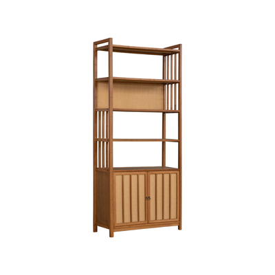 祥福新中式博古架餐边柜