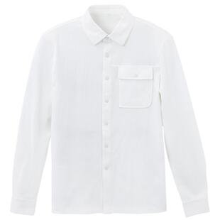 MrBu布先生设计感衬衫式夹克外套2025秋冬款华夫格肌理男BT16937