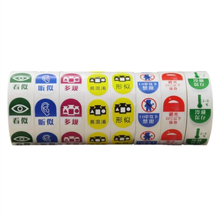 药品近效期药物标签贴纸一三六个月标识高警示医用护理不干胶定制