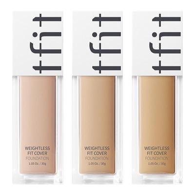 韩国TFIT粉底液奶油肌持久