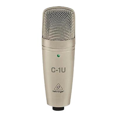 Behringer百灵达冷凝器USB-Mike Vocal C1U麦克风指向心形乐器