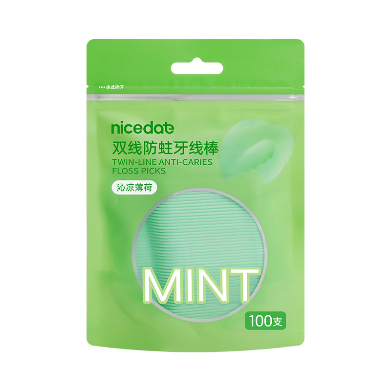 双线含氟细线高效洁齿不伤牙龈
