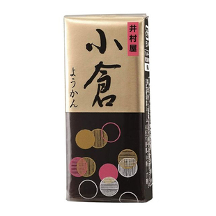 日本进口井村屋小仓迷你羊羹红豆味抹茶味58g 10个装