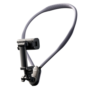 动态防抖】挂脖手机支架第一人称视角拍摄设备运动相机胸前固定适用GoPro穿戴式拍照直播神器Vlog磁吸pocket3