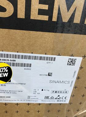 【询价】S120驱动器6SL3100-0BE25-5AB0适用