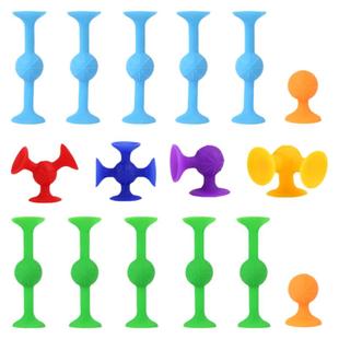 吸盘飞镖成人亲子互动游戏益智玩具百变吸吸乐粘粘乐软积木玩具