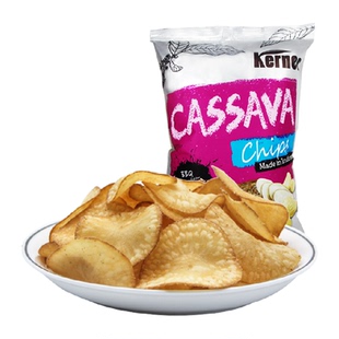 克恩兹烧烤味木薯片进口薯片膨化