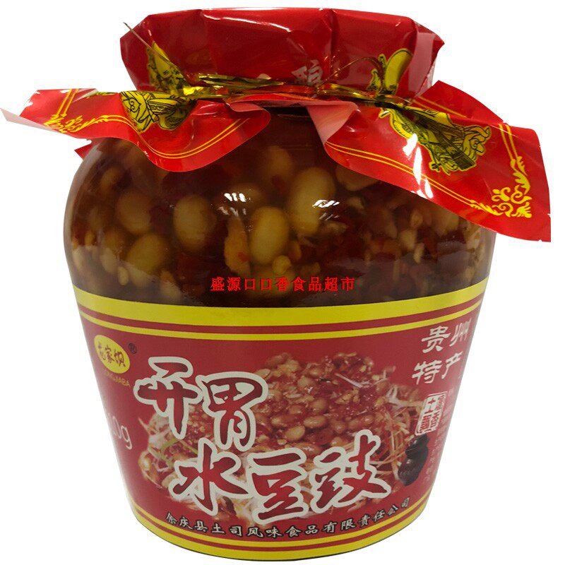 农家坝开胃水豆豉老坛