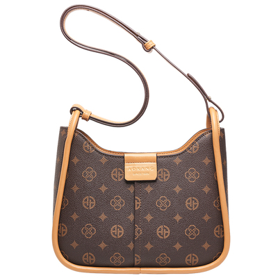 奥康马鞍包通勤包小众质感单肩包