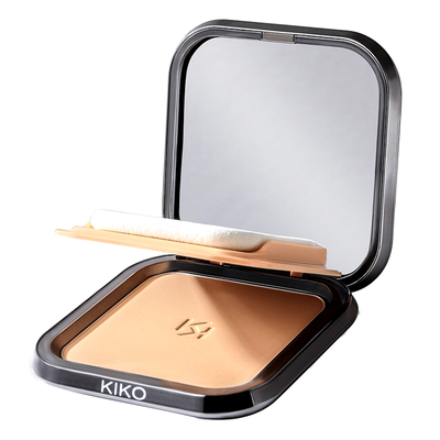 临期好价kiko粉饼干湿两用定妆持久控油磨皮遮瑕补妆遮暇散粉蜜女