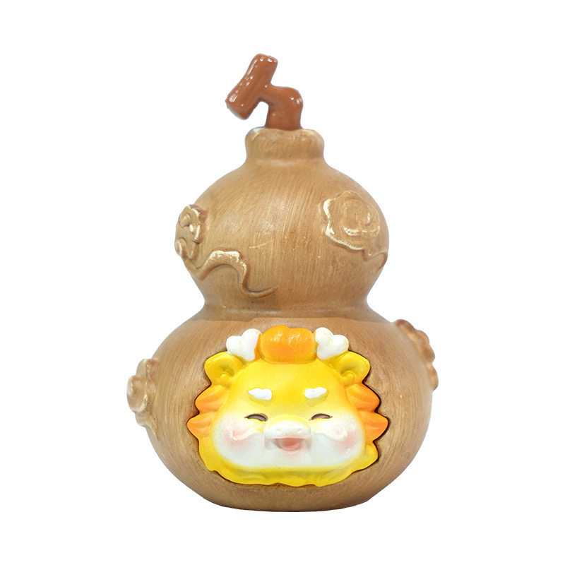 福禄十二生肖葫芦桌面摆件