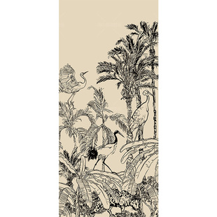 法式复古衣柜门贴纸高级感装饰房间柜子推拉门贴画自粘壁纸防水