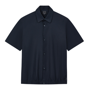 Armani/阿玛尼AX 男士潮牌时尚休闲短袖衬衫 XM002291 AF22863