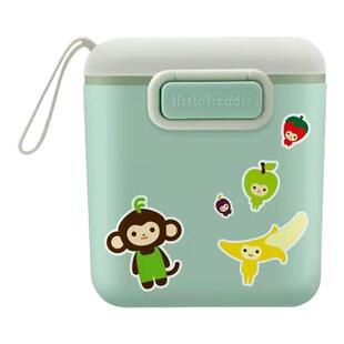 小皮米粉勺 米粉盒密封罐餐盘碗勺套装叉勺辅食盒量勺小皮原装配