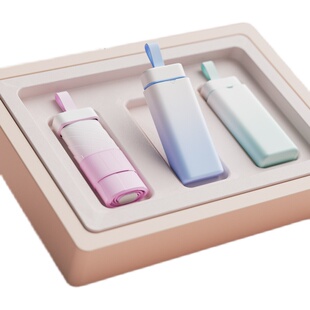 左都超轻太阳伞防晒防紫外线女六折叠小巧迷你便携口袋卡片遮阳伞