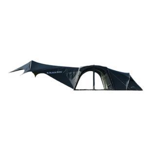 BLACKDOG黑狗自动穹顶天幕速开户外露营自立免搭建黑胶帐篷遮阳棚