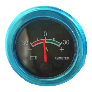 汽车发电机组12V24V电压表安培电流表充电电压指示表30A汽车仪表