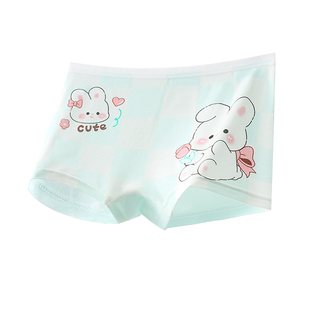 女童内裤莫代尔夏季薄款儿童冰丝四角裤平角小女孩底裤短裤中大童
