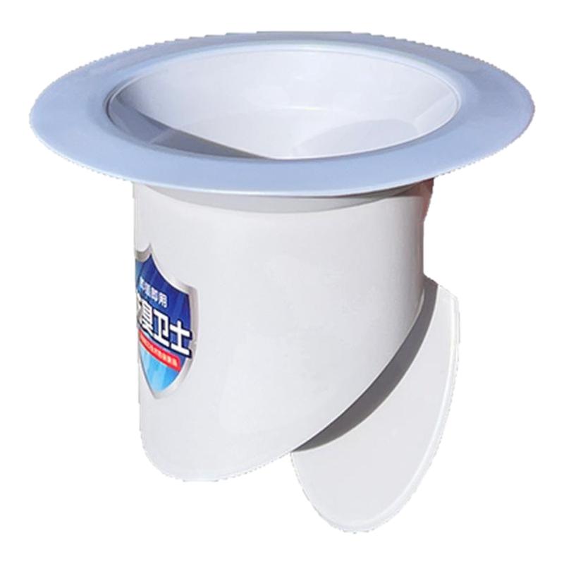 蹲便器下水防臭神器堵臭器地漏