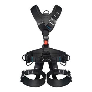 山都澳五点式全身安全带高空作业防护装备户外登山攀岩速降新国标