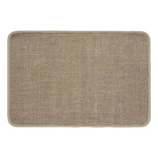 亚麻浴室地垫厕所洗手间淋浴房门口洗澡速干擦脚浴室防滑垫免洗