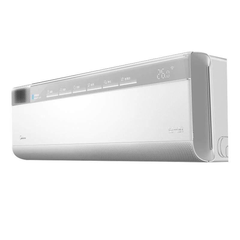 美的空调1.5匹一级壁挂式变频冷暖新风无风感挂机除菌空气机