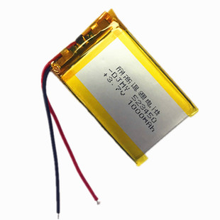 耐高温3.7V聚合物锂电池行车记录仪胎压检测仪523450大容量503450