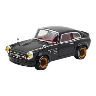 本田S800 Mortal 1:64 吴彦祖同款 Honda改装车 仿真合金汽车模型