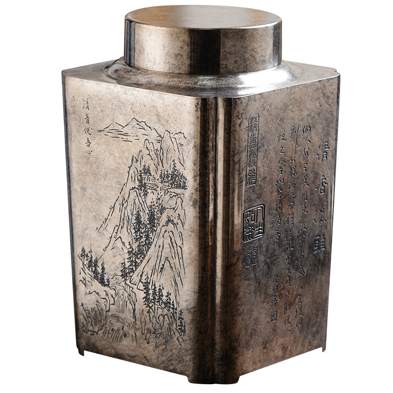 徐云勇大师作品秋词韵茶仓